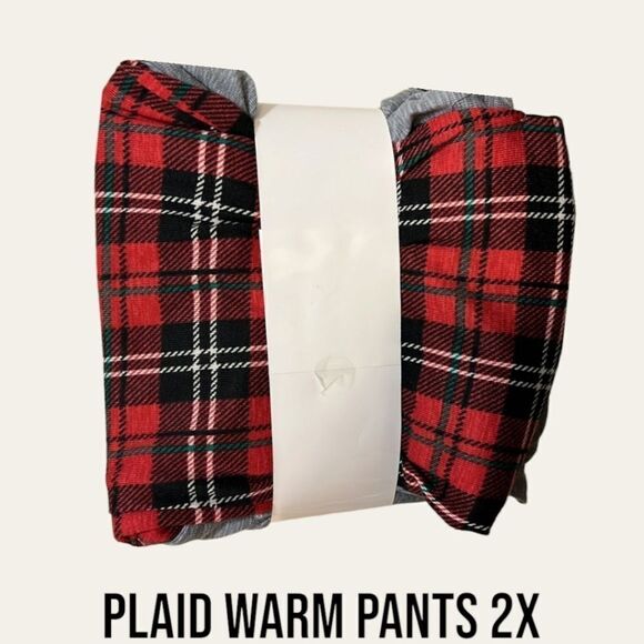 New MERRY LANE Plus Size Christmas Scene 2 Piece PJ Set - Picture 4 of 6